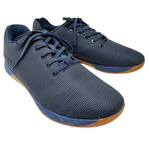 NoBull Outwork Trainers Sneakers Shoes Mens 13.5 Navy Blue Gum Sole Gym Workout